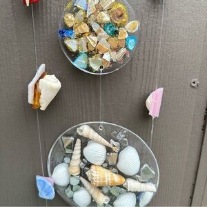 Hanging wall decor OOAK Assemblage Art Handmade Mosaic Indoor/Outdoor